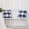 Classic Checkered Pillow Covers, Indoor & Outdoor Use (4 Sets, 18"x18")