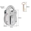 Fire Brigade Padlock FB & 2 FB Keys - Galvanised