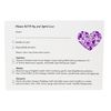 Personalised RSVP/Menu Cards with Printed Return Address Envelope- Free P+P (100)