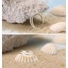 SILBERTALE Toe Rings 925 Sterling Silver for Women Thin Line Open Cuff Adjustable Small Knuckle Toe Ring