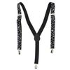 Zac's Alter Ego Men/Ladies Adjustable 25mm Width Musical Note Braces/Suspenders