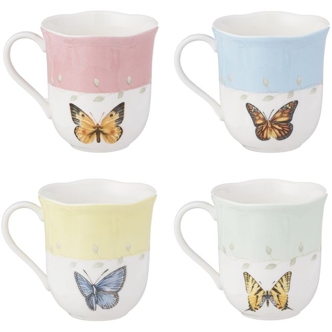 Lenox Butterfly Meadow Mug, Set of 6