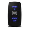 7Pin LED Light Laser Rocker Switch 12V Switch Momentry Toggle Rocker Button 