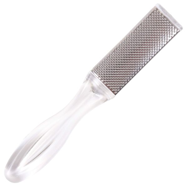 Stainless Steel Foot Rasp 16.3cm Remove Hard, Dead & Calloused Skin for Soft & Smooth Heels & Toes