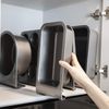 MasterClass Smart Stack Vertical Stacking 2 lb Loaf Tin with Non Stick Coating, Carbon Steel, 23 x 13 x 7 cm