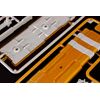PM PP144 Non-Scale Plastic Act Option Series 10 Double Shield 2 Clear Orange Plastic Model