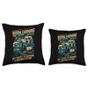 Vermiculture Red Wiggler Worm Composting and Farming Guide Throw Pillow
