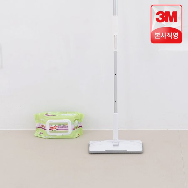 3M standard all-touch double action mop + 30 basic double action wet mops / Scotchbrite