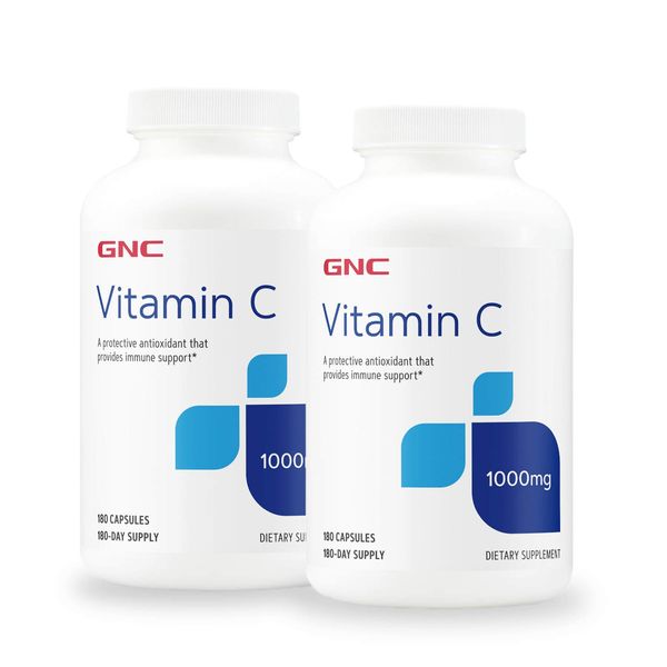 GNC GNC Vitamin C Capsules 1000mg - Twin Pack