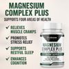 Probase Nutrition Magnesium Complex Plus with Magnesium Malate, Glycinate, L-Th