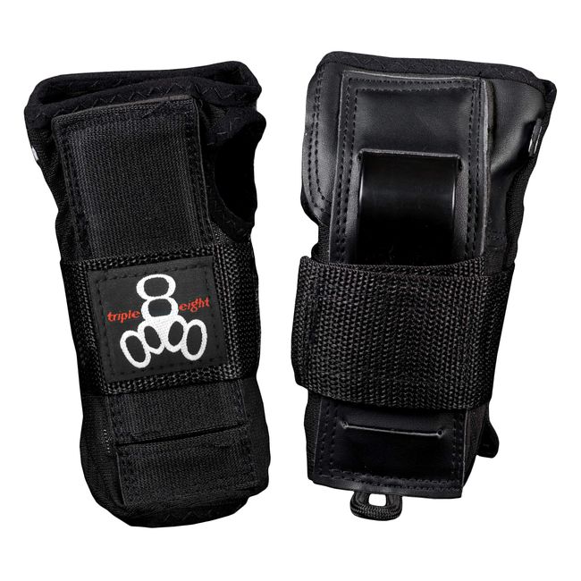 Triple 8 Saver Series Wristsaver II - Slide On Wrist Guard (Black, Small), 604352 60111