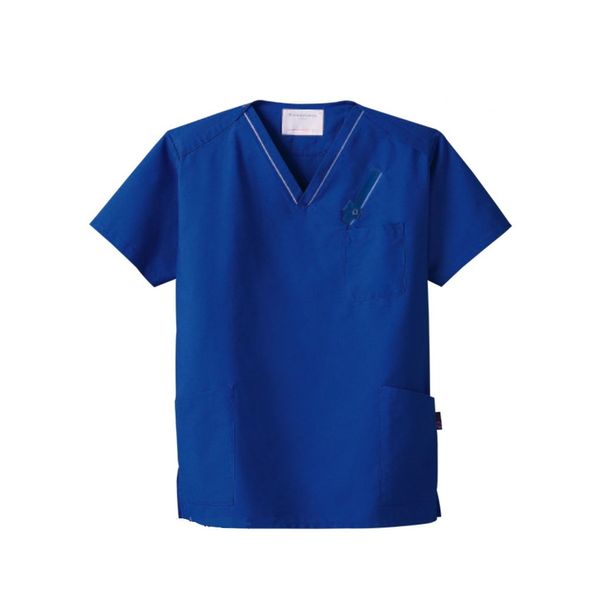 Pantone 7003SC Scrubs, White Coat, Medical Top, Unisex, Assorted Colors, navy