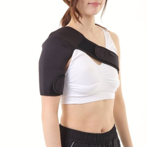 FGK Shoulder Supporter, Shoulder Compression, Sports, Securely Secure, Easy to Wear, Unisex (Right Shoulder)