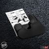 OMAC Mud Guards Splash Mud Flaps for Subaru Forester 2019-2024 Black 2 Pcs