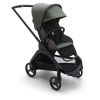 Bugaboo dragonfly urban city pushchair black forest green