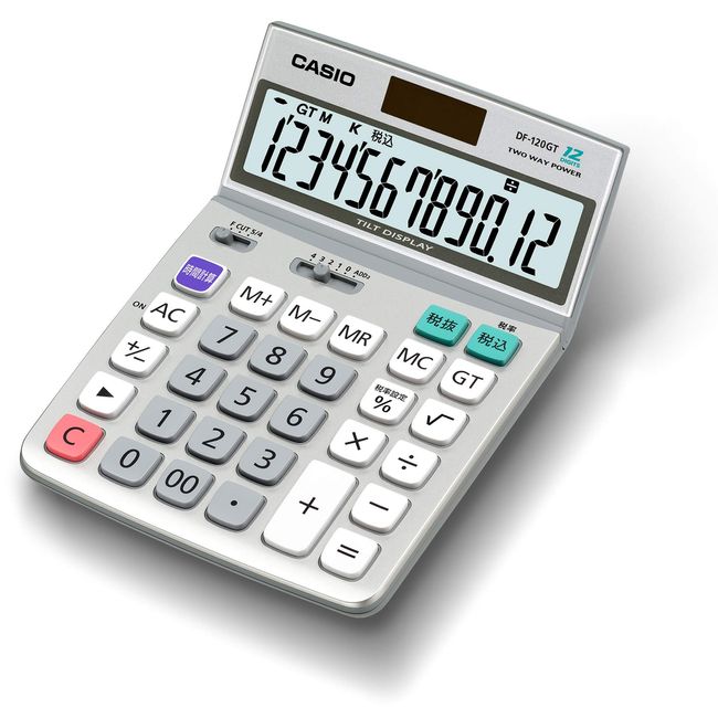 CASIO Standard Calculator Time/Tax Calculation