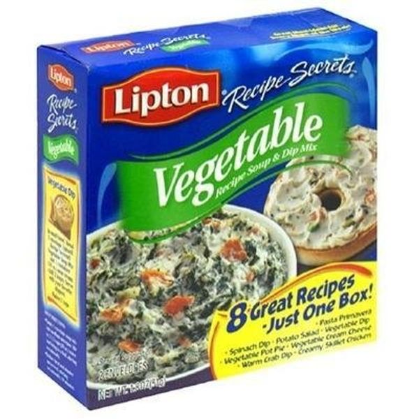 LIPTON RECIPE SECRETS DRY SOUP MIX VEGETABLE 2 CT PER BOX