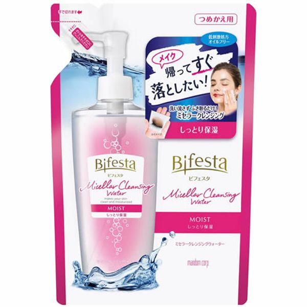 Bifesta Micellar Cleansing Water Moist Refill 360ml (Mandom)