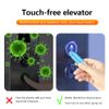 SHEEAST Mini Spray Bottle with Keychain 4pcs Mini Empty Refillable Perfume Plastic Spray Bottle 3ml