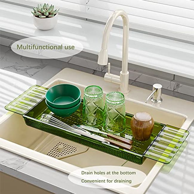 Bathtub Shelf Extendable Bathroom Bathtub Tray Multifunctional