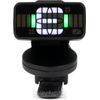 D'Addario Micro Rechargeable Headstock Guitar Tuner - Black