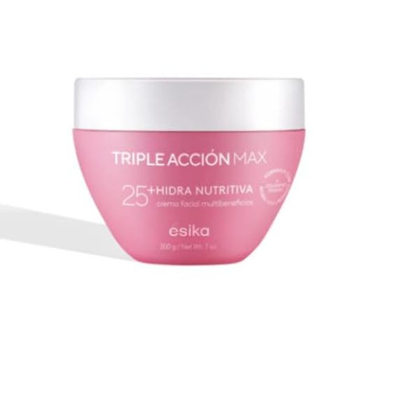 Esika Triple Acción Max Bundle, Multibenefits Face Cream 25+ and Triple Accion Max Eyes Cream