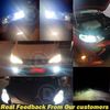 4Pcs H7 LED Headlight Combo Bulbs Kit High + Low Beam 6500K Super White Bright