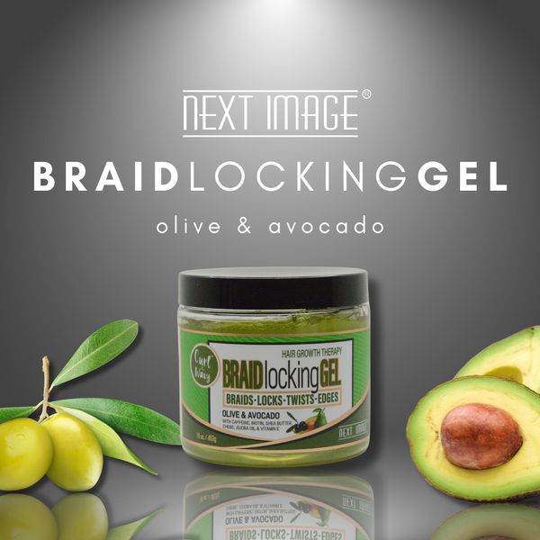 NEXT IMAGE - Braid Locking Gel [Olive & Avocado]