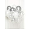 Amscan 9907426 Diy Balloon Kit -Silver- 10 Pack