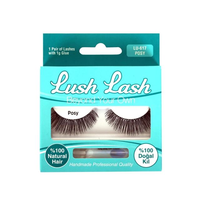 Lush Lash Beyon Your Own Takma Kirpik LU-617 Posy (1 Paket)