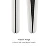 Aesty Cordless Flat Iron (Charging Cradle, White, Adapter is not Included)