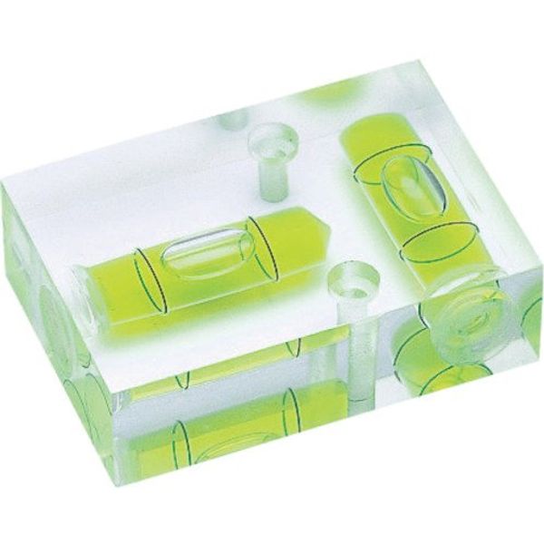 Akatsuki Seisakusho PTh-40 Flat Cross Type Eyebell Level (with mounting hole)