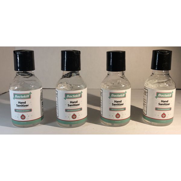 4-PACK 4oz Each,70% Antiseptic Hand Sanitizer Same Day Shipping