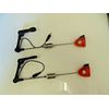 TMC 2 x Red Drop off illuminated Bite Indicators. Slider Weight, 2.5mm Jacks