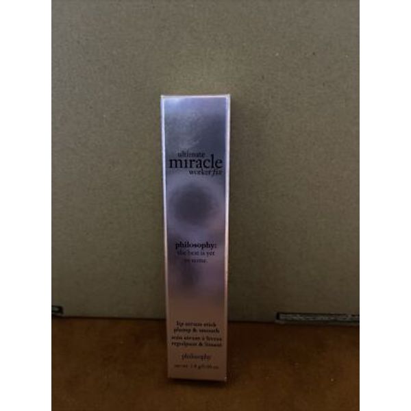 Philosophy Ultimate Miracle Worker Fix 0.06 oz Lip Serum Stick Brand New