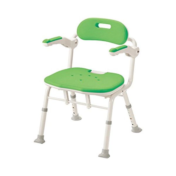 Anju Folding Shower Bench IS Fit Green 536-108 (Alon Kasei) (Not Returnable)