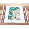 Monterey Peninsula Map Kitchen Tea Towel