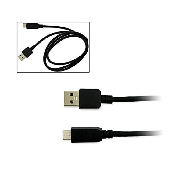 Synergy Digital Camera USB Cable, Compatible with Nikon D780 DSLR Digital Camera, 3 Ft. Type-C to USB-A Black Data USB Cable