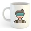 grabmybits Geek Mug - Boy Virtual Reality Glasses