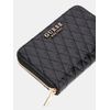 Guess Betula SLG Medium Zip Around Wallet Black, Black