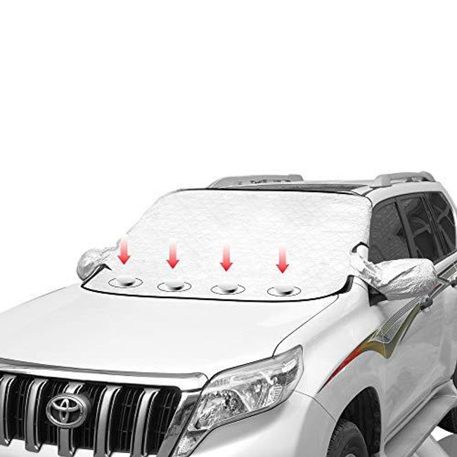 Cosyzone Car Windshield Hail Cover, Windshield Cover for Ice and Snow