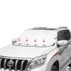 Cosyzone Car Windshield Hail Cover, Windshield Cover for Ice and Snow with 4 Layers Protector & Magnets Double Fixed Design All Weather Outdoor Car Snow Covers,UV-Resistant Windshield is Fits Any Car