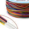 A Roll of Electrical Wire + Colored Insulation Cable,P/N B-30-1000 280M 8-Wire Colored Insulation Test Wrapping Wire Tinned Copper Solid Cable