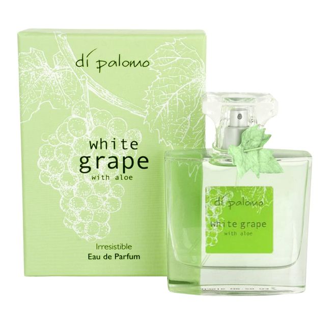 Di Palomo Vegan White Grape & Aloe Eau De Parfum 50ml. Perfume for Women. Long Lasting Fragrance. Ladies Perfume Gifts for Her. Luxury Fragrance Gifts for Women. Unisex Perfume for Men & Women.