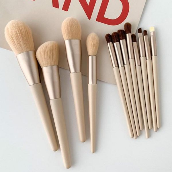 Judy and Wood White Makeup Brush Set