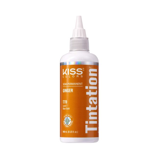 Kiss Tintation Semi-Permanent Hair Color Treatment 148 mL (5 US fl.oz) (Ginger)