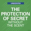 Secret Outlast Clear Gel Antiperspirant Deodorant for Women, Unscented 3.4 oz