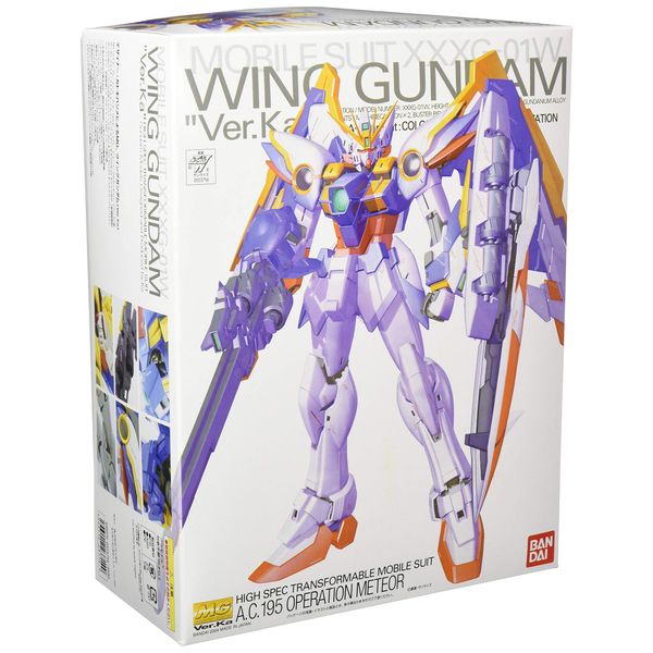 Bandai Hobby Wing Gundam VER.Ka, Bandai Master Grade Action Figure (BAN123714)