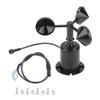 Ambient Signal Output Pulse Type Polycarbon Anemometer Anemometer Three Shell Transmitter Type Three Shell Wind Speed Sensor Anemometer 0-70M/S