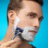 Wilkinson Sword - Hydro 5 Razors for Men, 4 Replacement Blades, Moisturising Gel Pools and Folding Trimmer